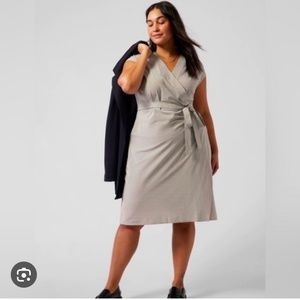 Athleta Newport Wrap dress 3x NWT